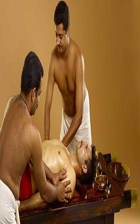Abhyanga Therapeutic Massage in Dhanwantari Ayurveda Detox Center in Tiruvannamalai