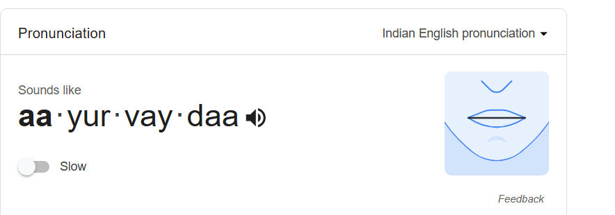 A person learning how to pronounce Ayurveda correctly, an essential part of understanding Ayurvedic treatments and wellness.