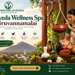 Ayurveda wellness spa in Tiruvannamalai offering traditional Shirodhara therapy at Dhanwantari Ayurveda Detox Center